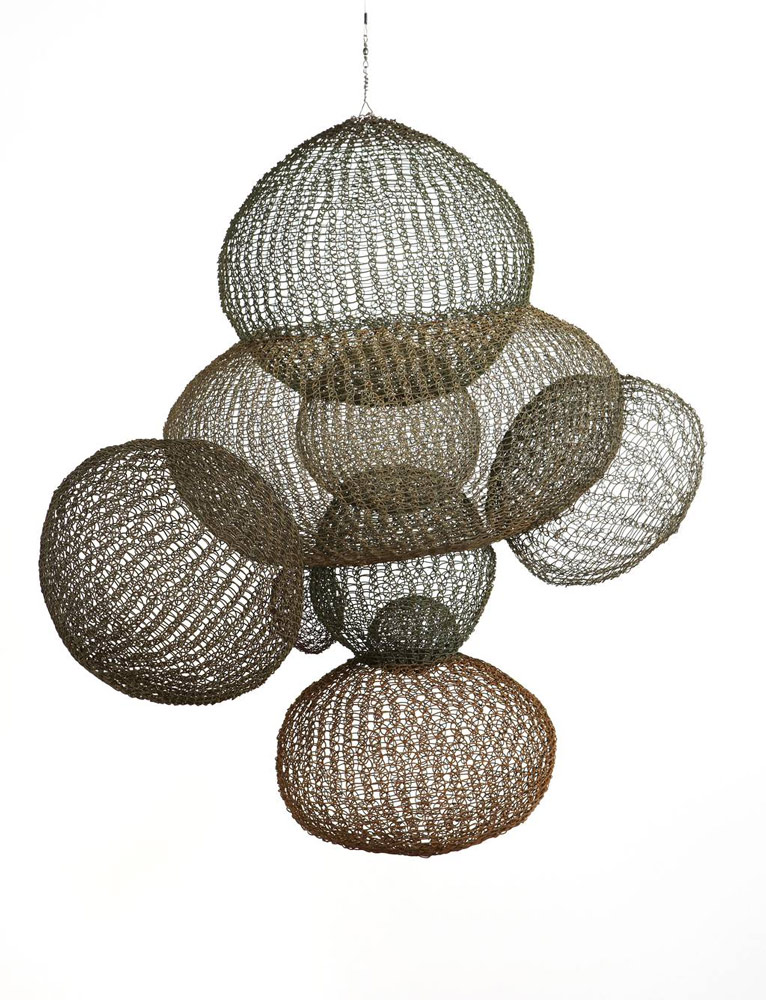 Ruth Asawa: Untitled S.055, 1950er. Stahldraht, 68,6 x 61 x 50,8 cm. © Privatsammlung, Berlin