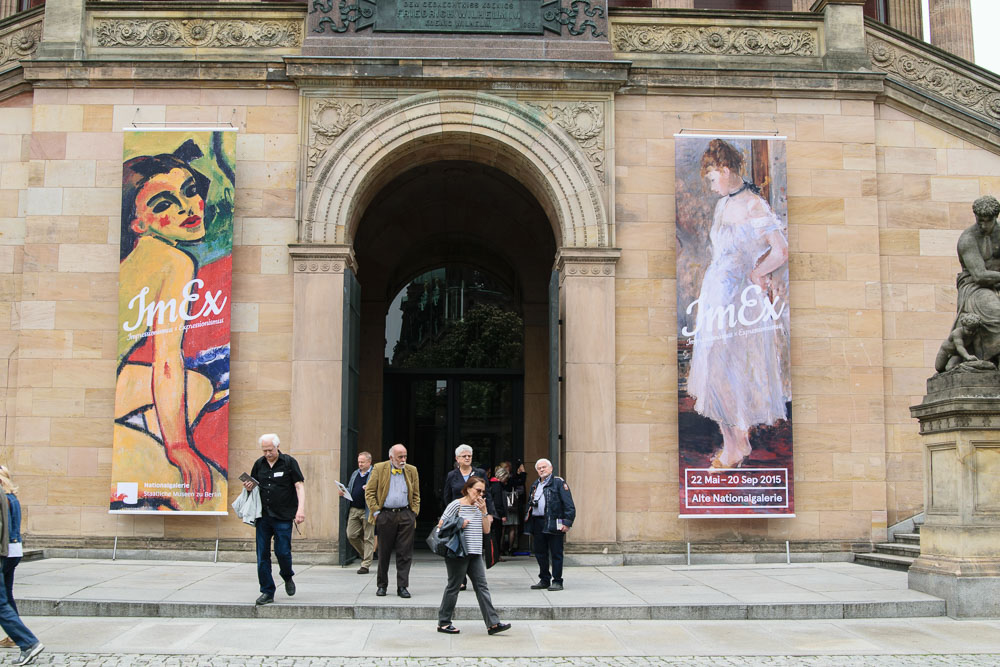 ImEx - Eingang zur Alten Nationalgalerie