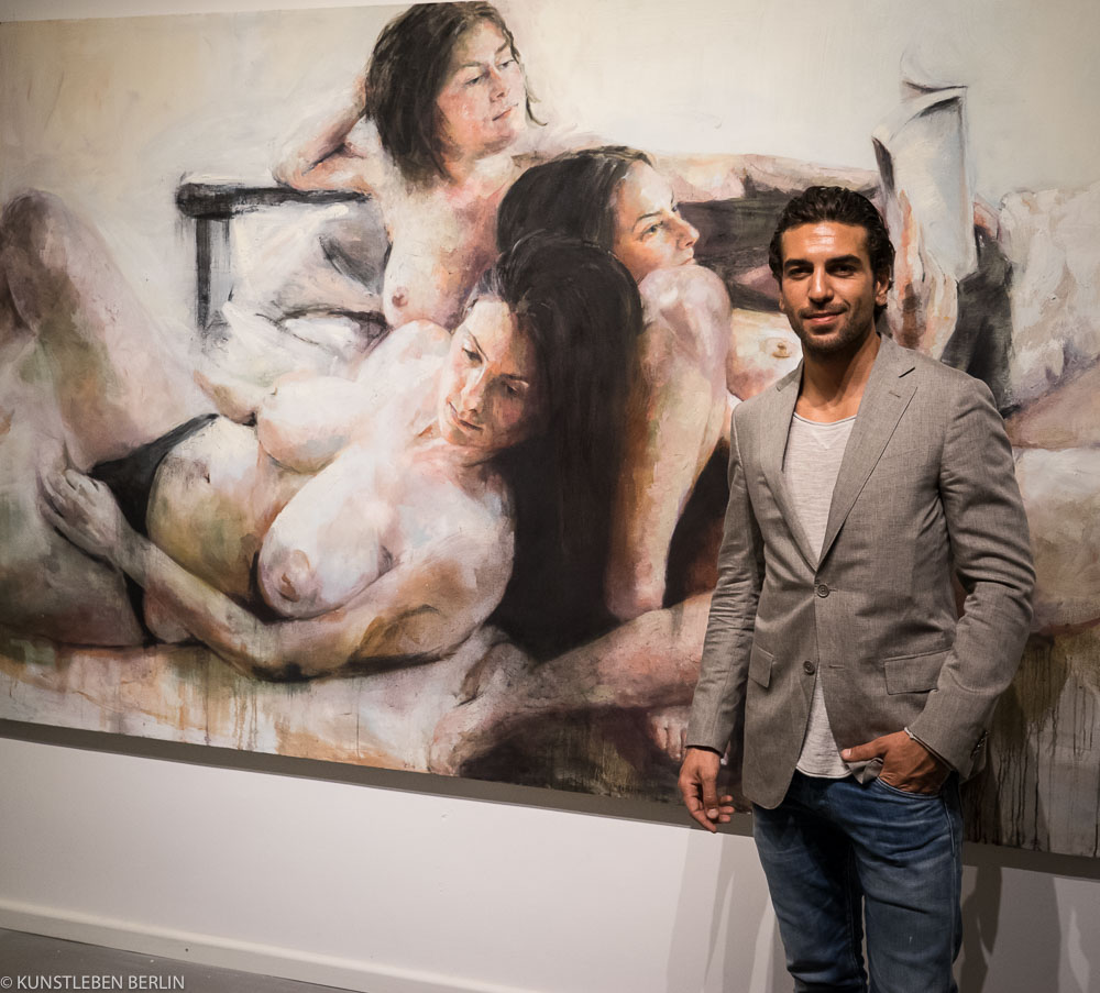 Elyas M'Barek in der Gallery Woeske