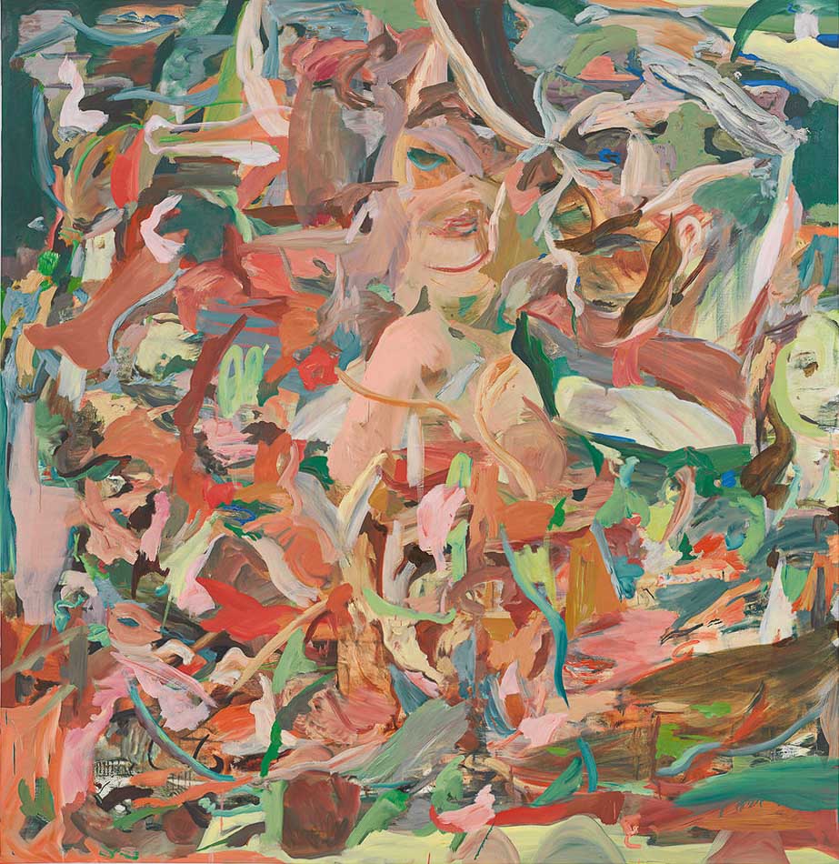 CEB/M 84/00 Cecily Brown "The Bodysnatcher", 2015 Öl auf Leinen 170 x 165 cm / 67 x 65 in Photographer: Genevieve Hanson
