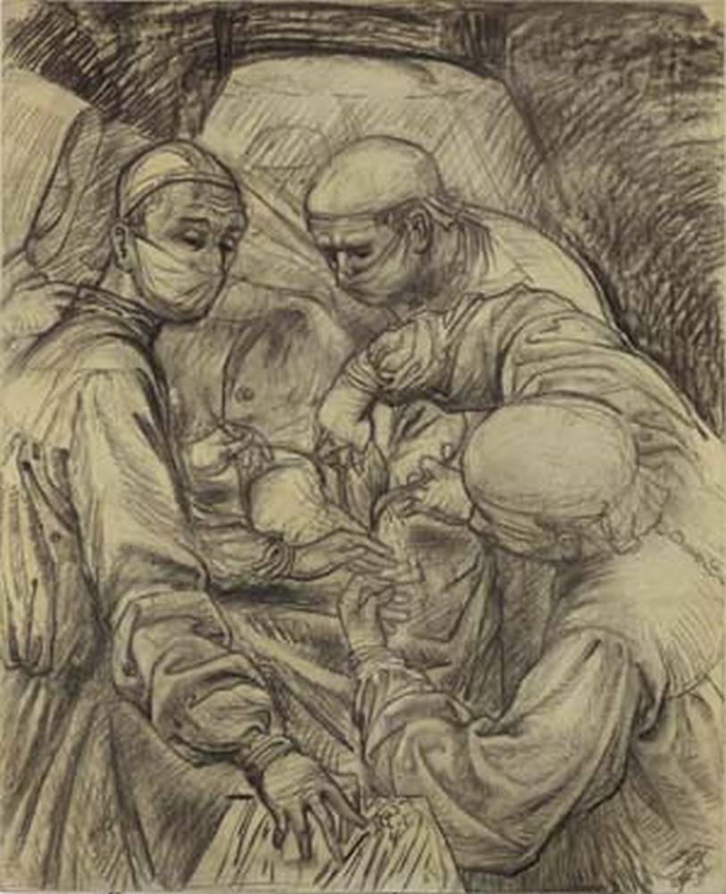 Otto Dix, Operation, Otto Dix & David Nicholson, Kunst Lager Haas