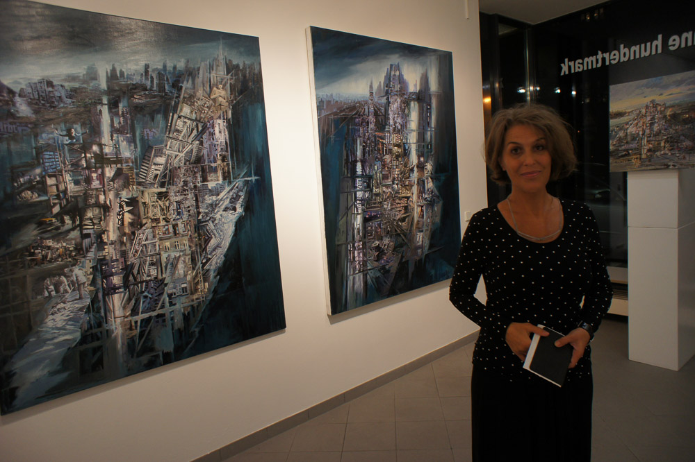 Galina Troizky in der Galerie Juliane Hundertmark