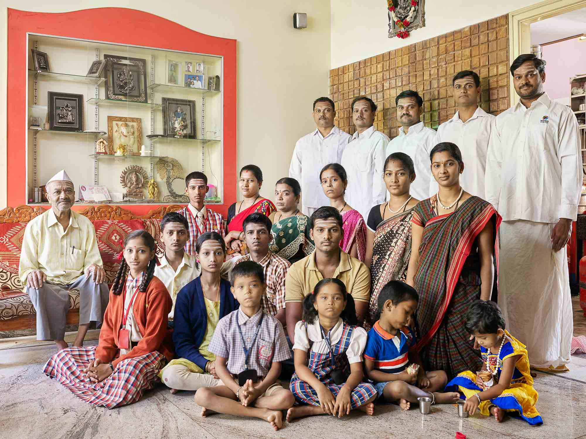 Nora Bibel, Panduranga, Bangalore, Indien, 2015. Aus der Serie Family Comes First