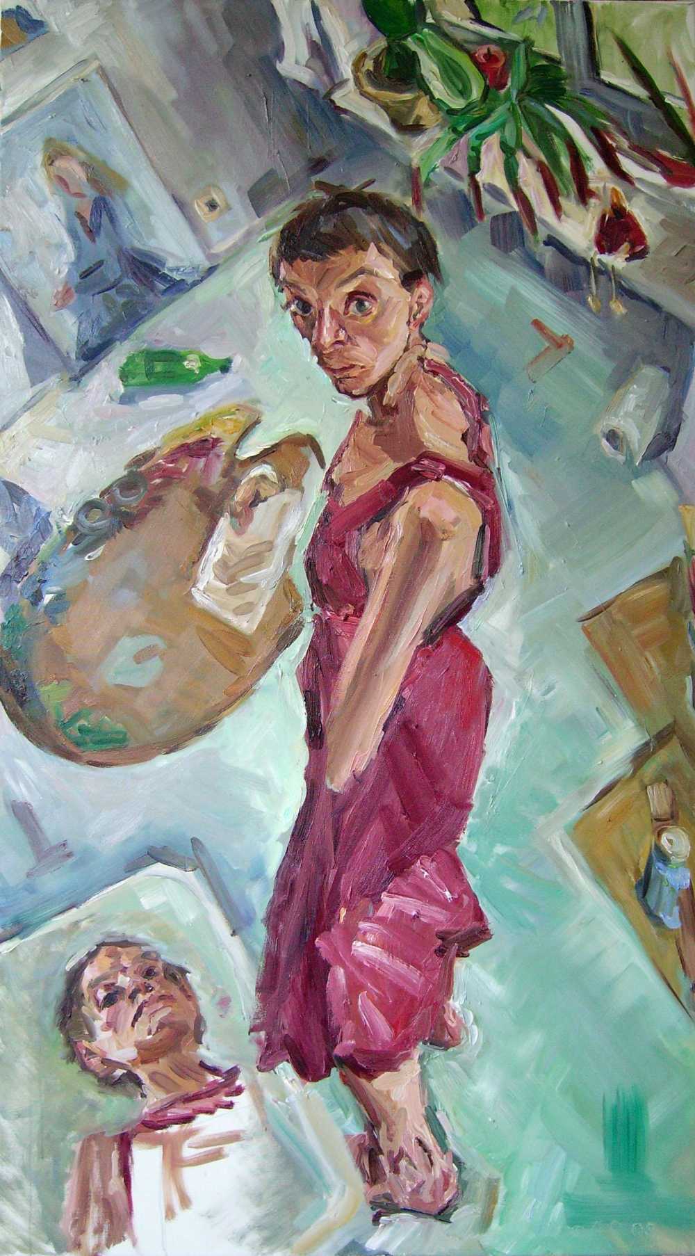 Bettina Moras, ona rabotajet – sie arbeitet. Das Bild der Frau heute in der Kunst, Projektraum Komet Nr. 29d