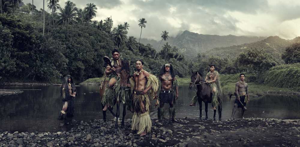 © JIMMY NELSON, VAIOA RIVER, ATUONA, HIVA OA, MARQUESAS ISLANDS, FRENCH POLYNESIA, 2016