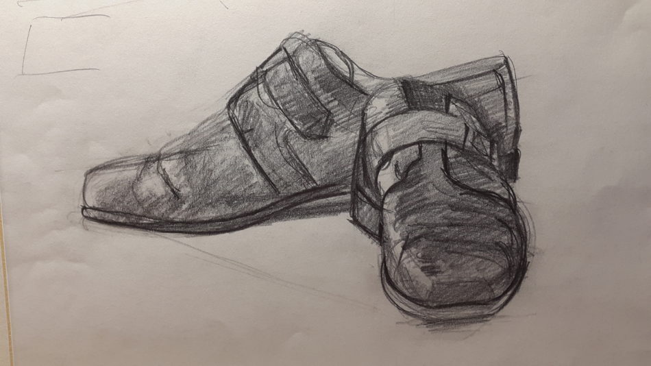 Alessa-Hiller-Mirzales-Schuhe-Benefiz-Kunst-gegen-Kälte