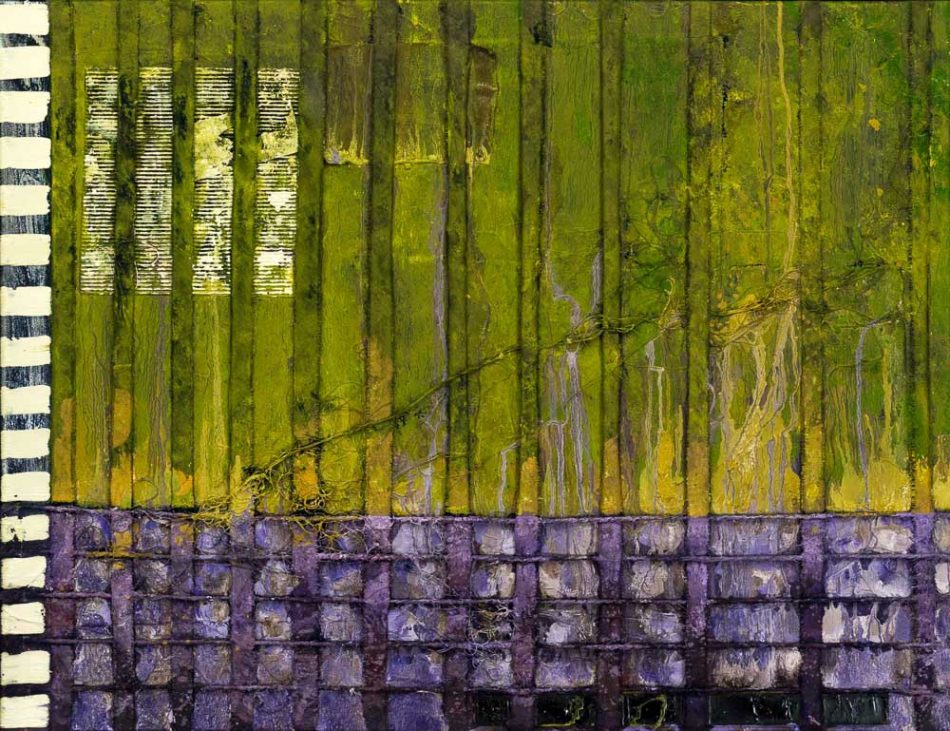 MASCH "The battle of nature", Mischtechnik auf Leinwand