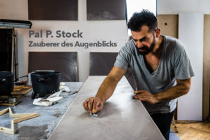 Pal B Stock, Zauberer des Augenblicks, Kunstleben Berlin