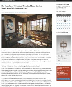 Advertorial auf Kunstleben Berlin
