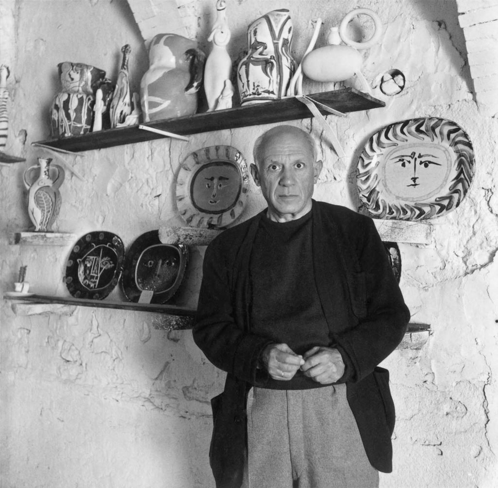 Willy Maywald: Pablo Picasso, Vallauris, 1948. © Association Willy Maywald - ADAGP