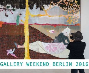 Gallery Weekend Berlin 2016, Gerd und Uwe Tobias bei cfa
