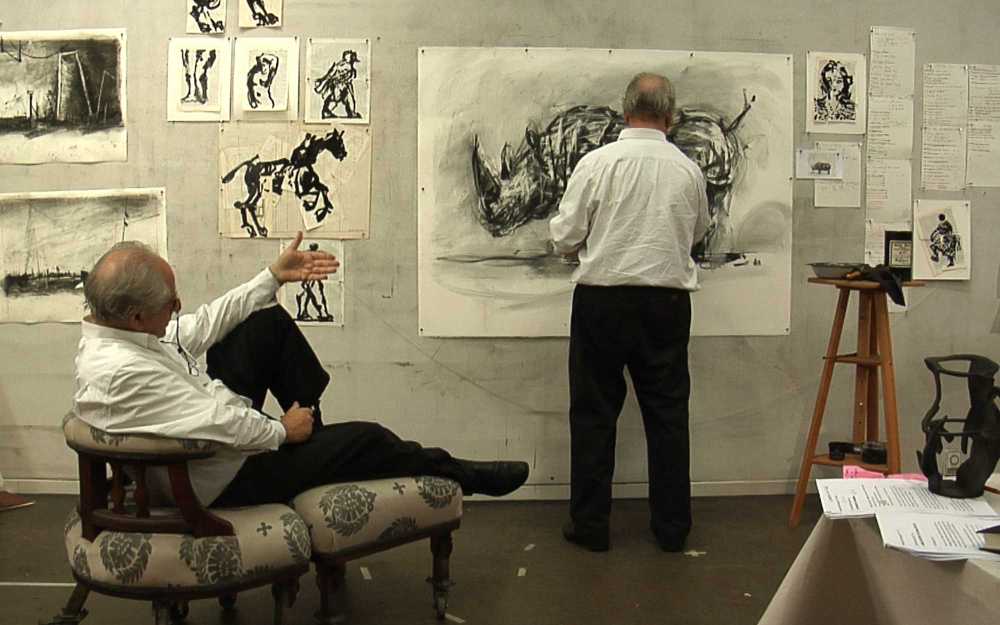 William Kentridge SIX DRAWING LESSONS © Courtesy the artist, Marian Goodman Gallery (New York, Paris, London); Goodman Gallery (Johannesburg, Cape Town) and Lia Rumma Gallery (Naples, Milan)