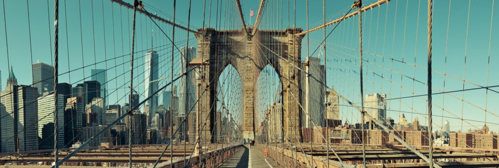 Auf der Brooklyn Bridge werden wir wahrscheinlich die meisten Bilder für Euch machen!