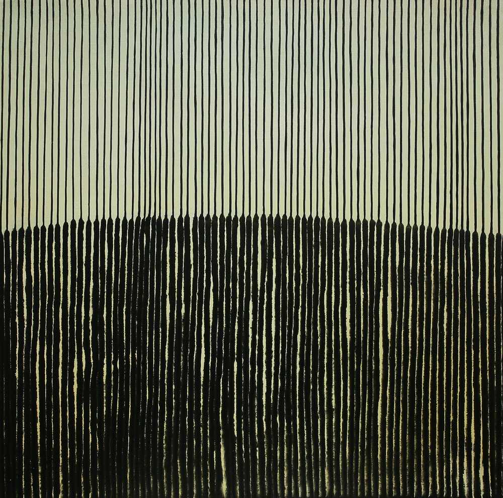 Sumpf se1, Chinesische Tusche und Acryl auf Leinwand, je 40 cm x 40 cm (2010)