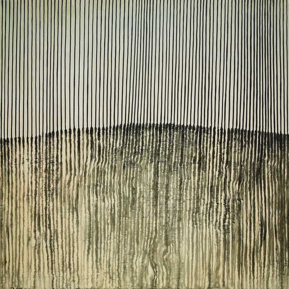 Sumpf se2, Chinesische Tusche und Acryl auf Leinwand, je 40 cm x 40 cm (2010)