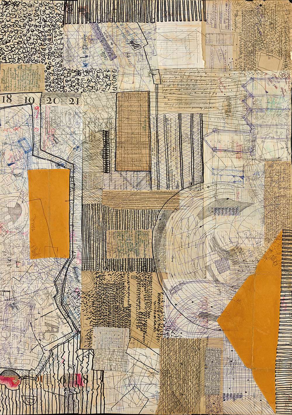 Martin Rupprecht: Unrast der Linie - Collagen und Zeichnungen ...