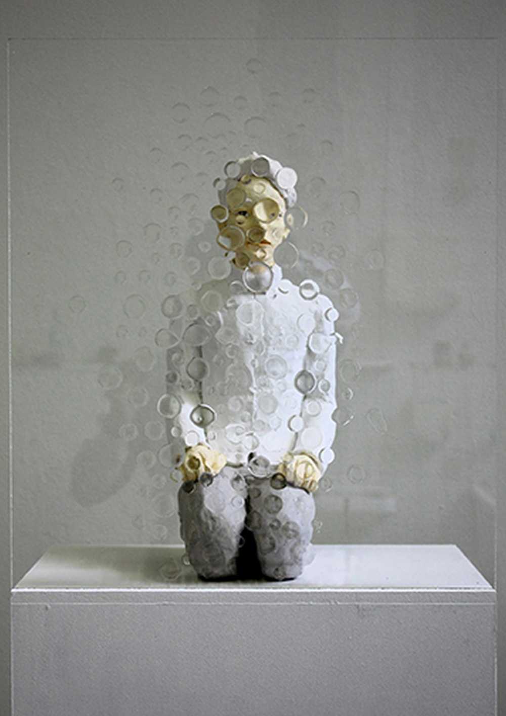 foris, Hirofumi Fujiwara, utopian (silver), 2015, Kunsstoff, Acrylglas, 66x40x25cm, galerie burster