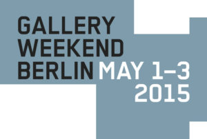 Gallery Weekend 2015