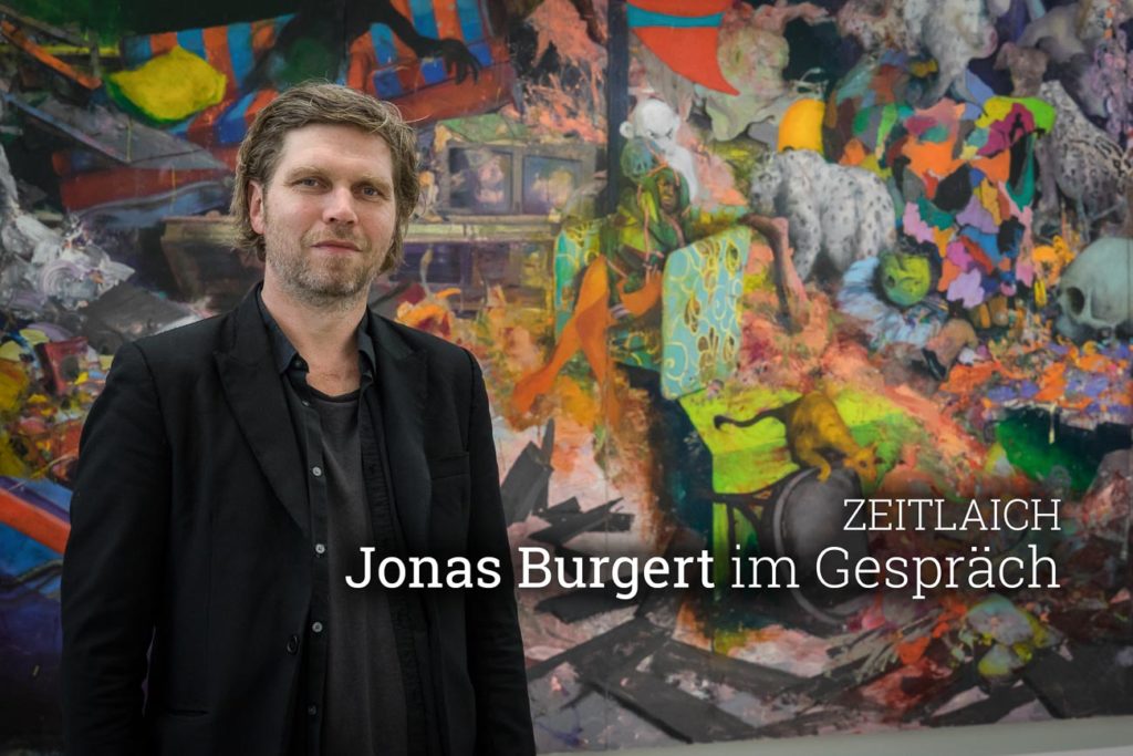 Jonas Burgert Interview Zeitlaich Blain Southern Kunstleben Berlin