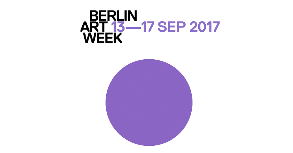 Berlin Art Week 2017