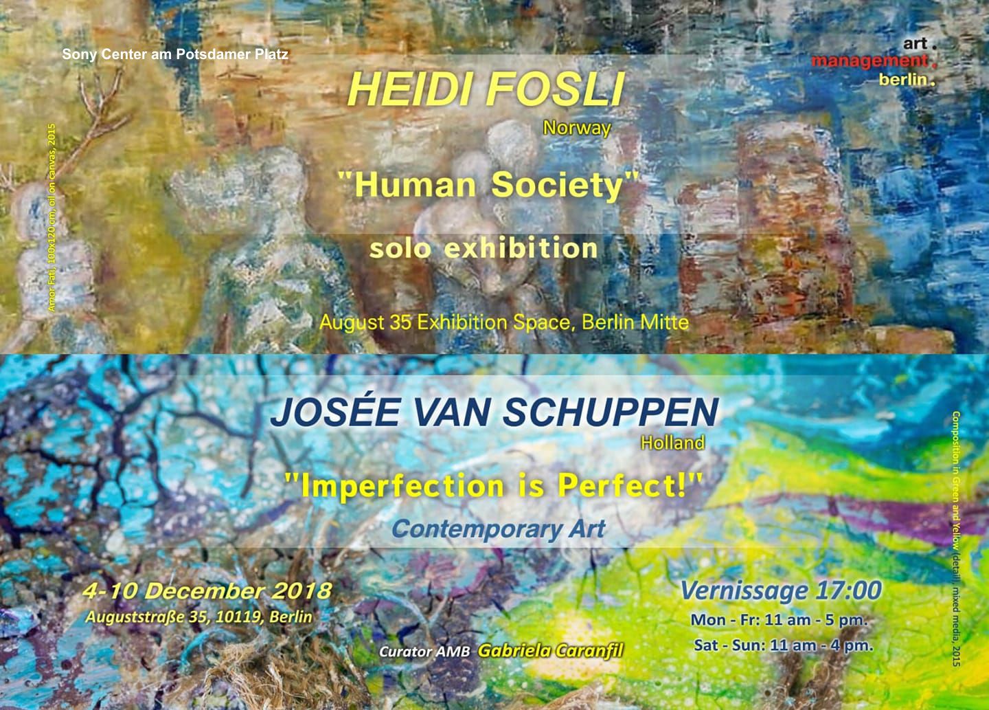 HEIDI FOSLI und JOSÉE VAN SCHUPPEN