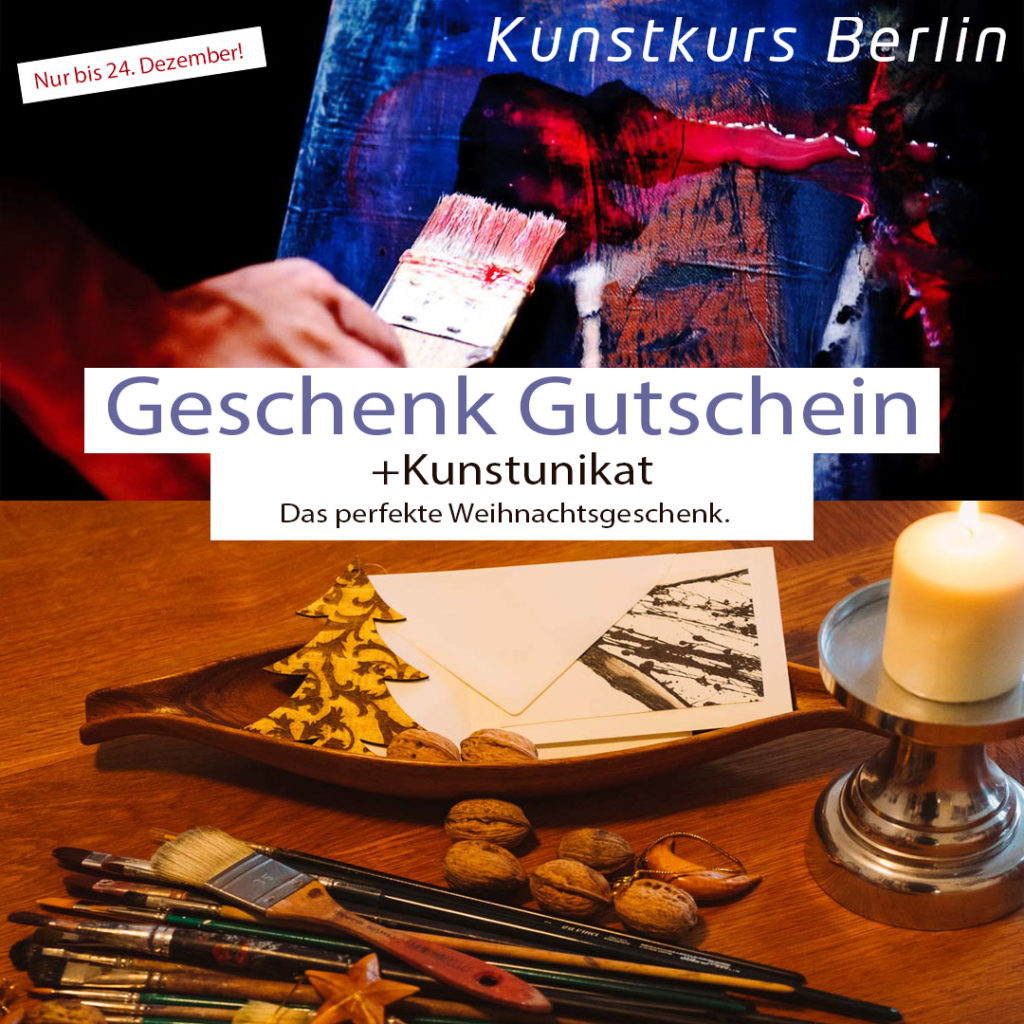 Kunstkurs Berlin Geschenkgutschein