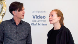 Galeriegespräche - der Sammler Olaf Schirm im Gespräch mit Jana Noritsch von Collectors Club Berlin, Sammlung Schirm