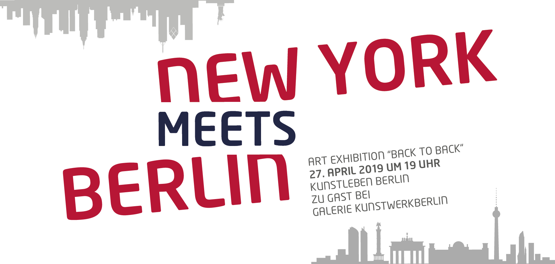 New York meets Berlin 2019, Kunstleben Berlin bei Kunstwerkberlin
