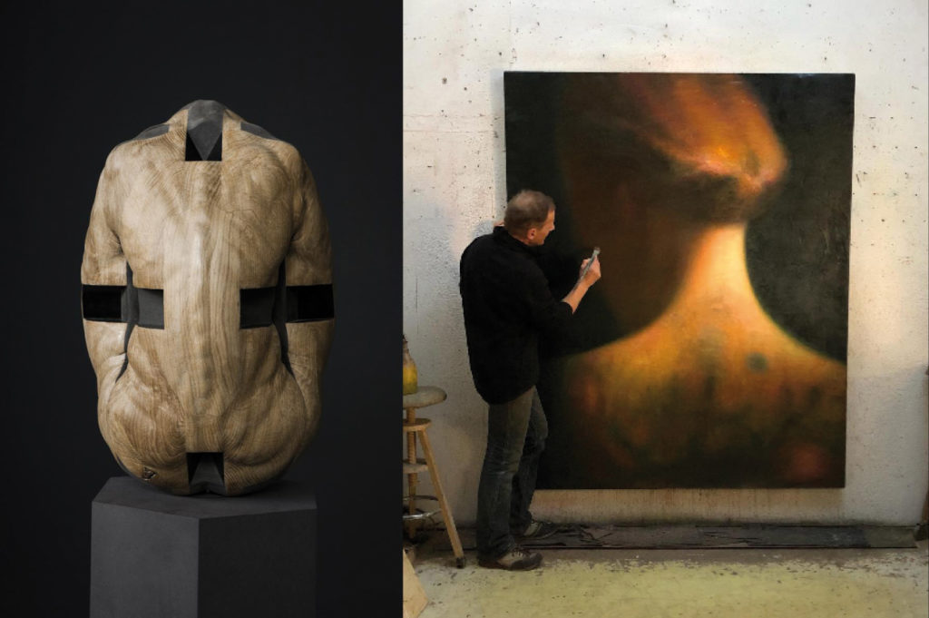 Robert Bosisio, Gregor Gaida, body dialogue, Galerie Martin Mertens