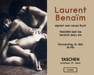 Laurent Benaïm im Taschen Store Berlin