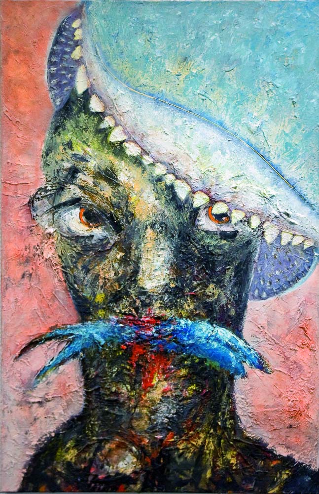 Eat or be eaten. © Martin Heinig (mit freundlicher Genehmigung der Galerie Schöneweide)