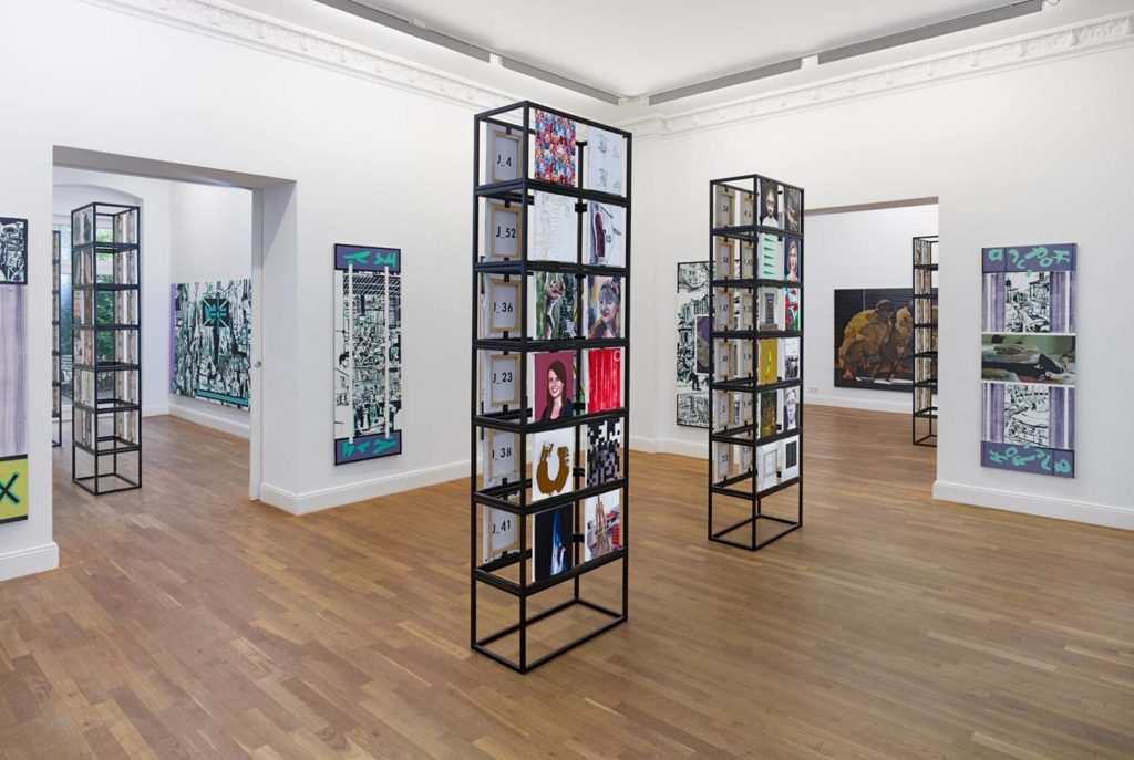 Exhibition: „gaming : the system“, Malte Frey and Julian Reiser, photo: Eric Tschernow