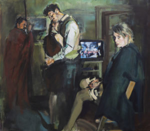 Friedmann-Hahn Markus Fräger Aufkommende Erinnerung, 2019, Öl auf Leinwand, 120 x140 cm