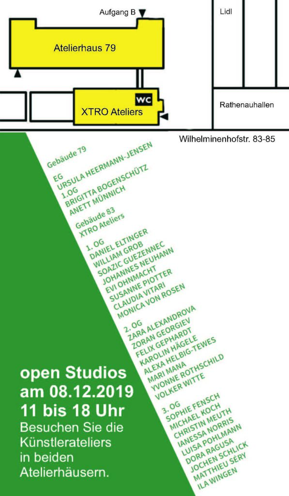 Oberschöneweide Open Studios 0812-2019 KuenstlerInnen