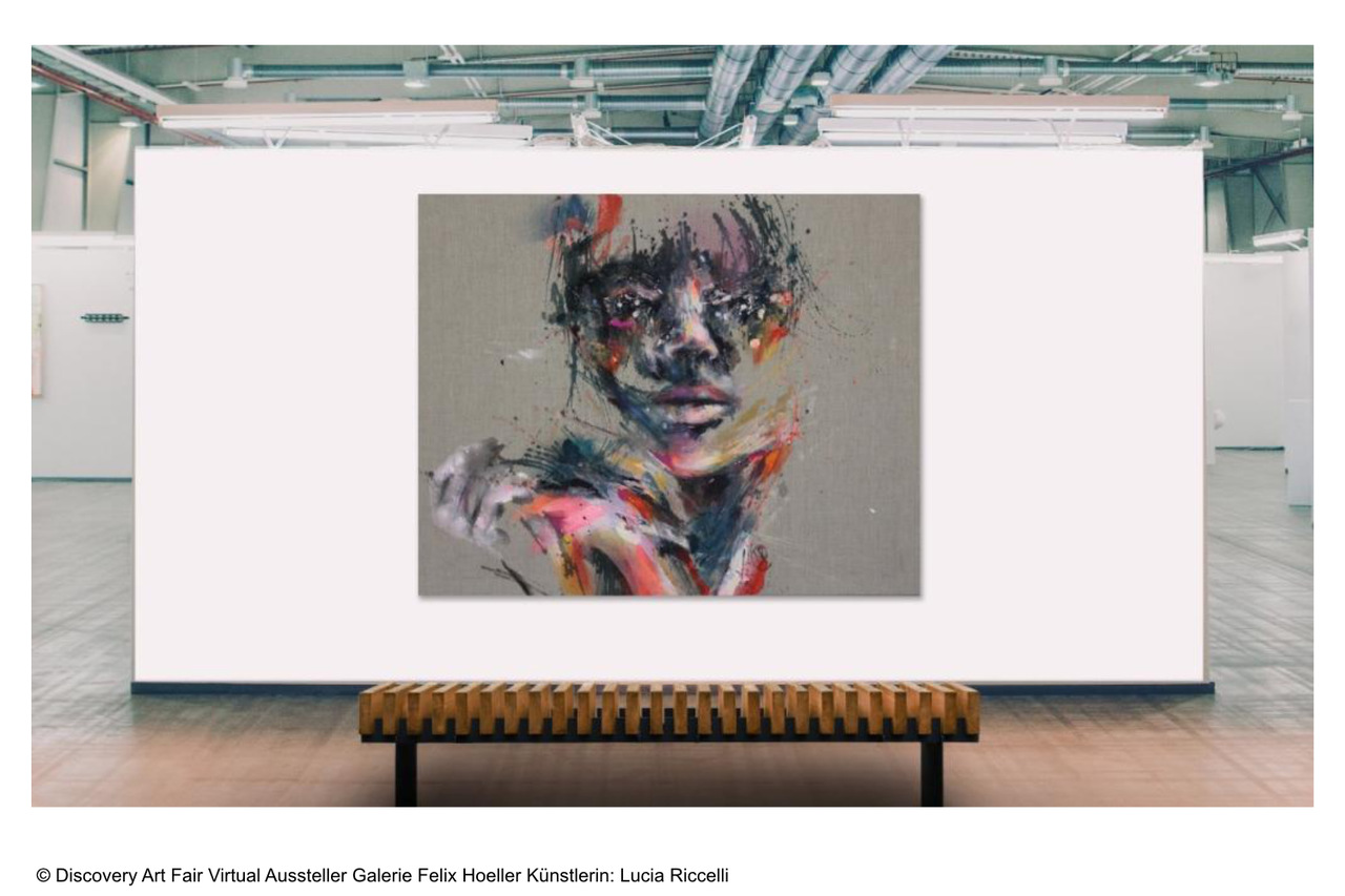 Discovery Art Fair Virtual_Aussteller Galerie Felix Hoeller_Kuenstlerin Lucia Riccelli