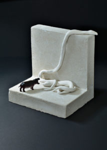 "Schwarz + Weiß" Viola.Schill.Manchmal_veraendern_sich_die_Groessenverhaeltnisse_2019@Rainer_Jordan