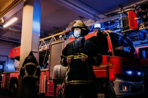 Fabian Zachej, Feuerwehr Hamburg
