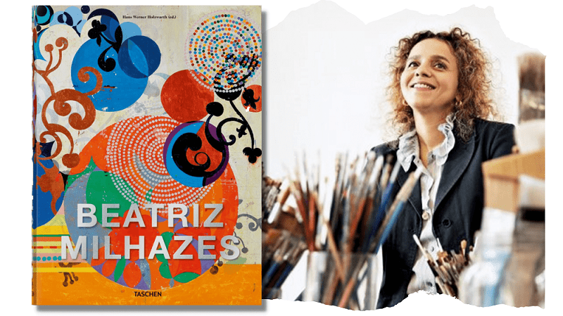 Beatriz Milhazes Hans Werner Holzwarth Hardcover, 25 x 33,4 cm, 3,47 kg, 528 Seiten ISBN 978-3-8365-8463-0 (Deutsch, Englisch, Französisch, Portugiesisch