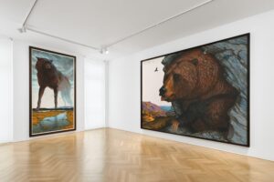 Walton Ford, Aquarelle, Galerie Max Hetzler, Berlin, 18 June – 14 August 2021. Courtesy of the artist and Galerie Max Hetzler, Berlin | Paris | London © Walton Ford. Photo: def image