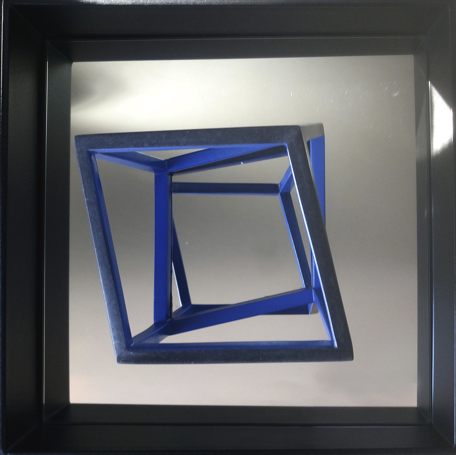 Martin Hollebecq "Torsion cubique" in der Galerie Sievi