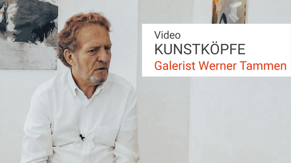 Video Galerist Werner Tammen, Vorsitzender Landesverband Berliner Galerien, LVBG