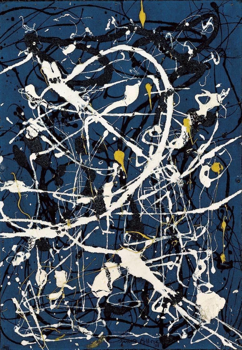 Beitragsbild: Jackson Pollock, Komposition Nr. 16, 1948, Museum Frieder Burda, Baden-Baden © Pollock-Krasner Foundation, VG Bild-Kunst, Bonn 2021