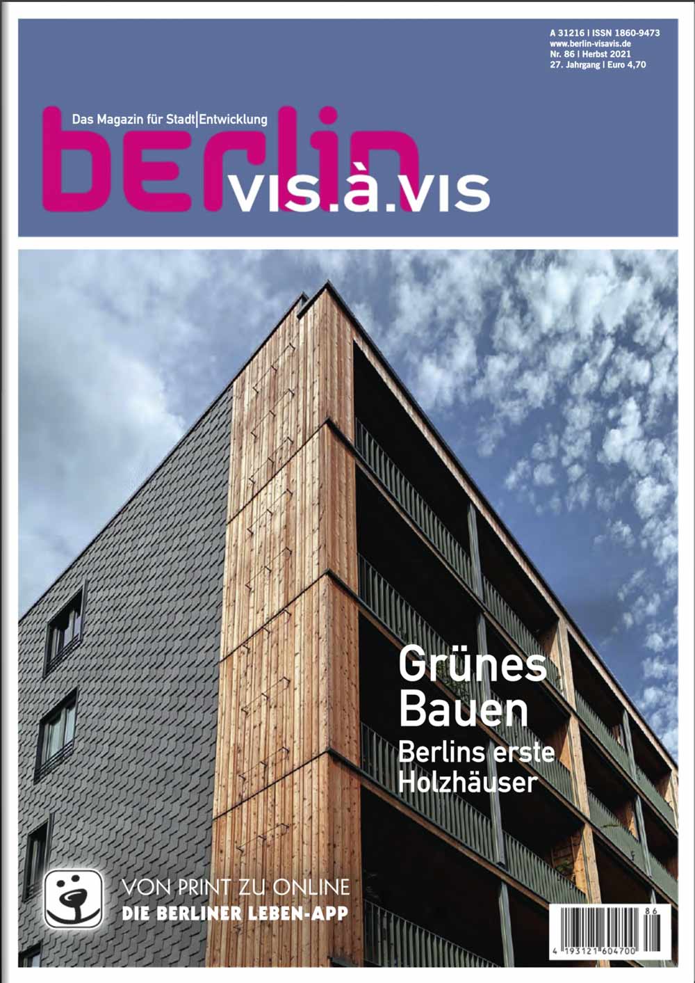 Magazin vis-a-vis, Kunstleben Berlin