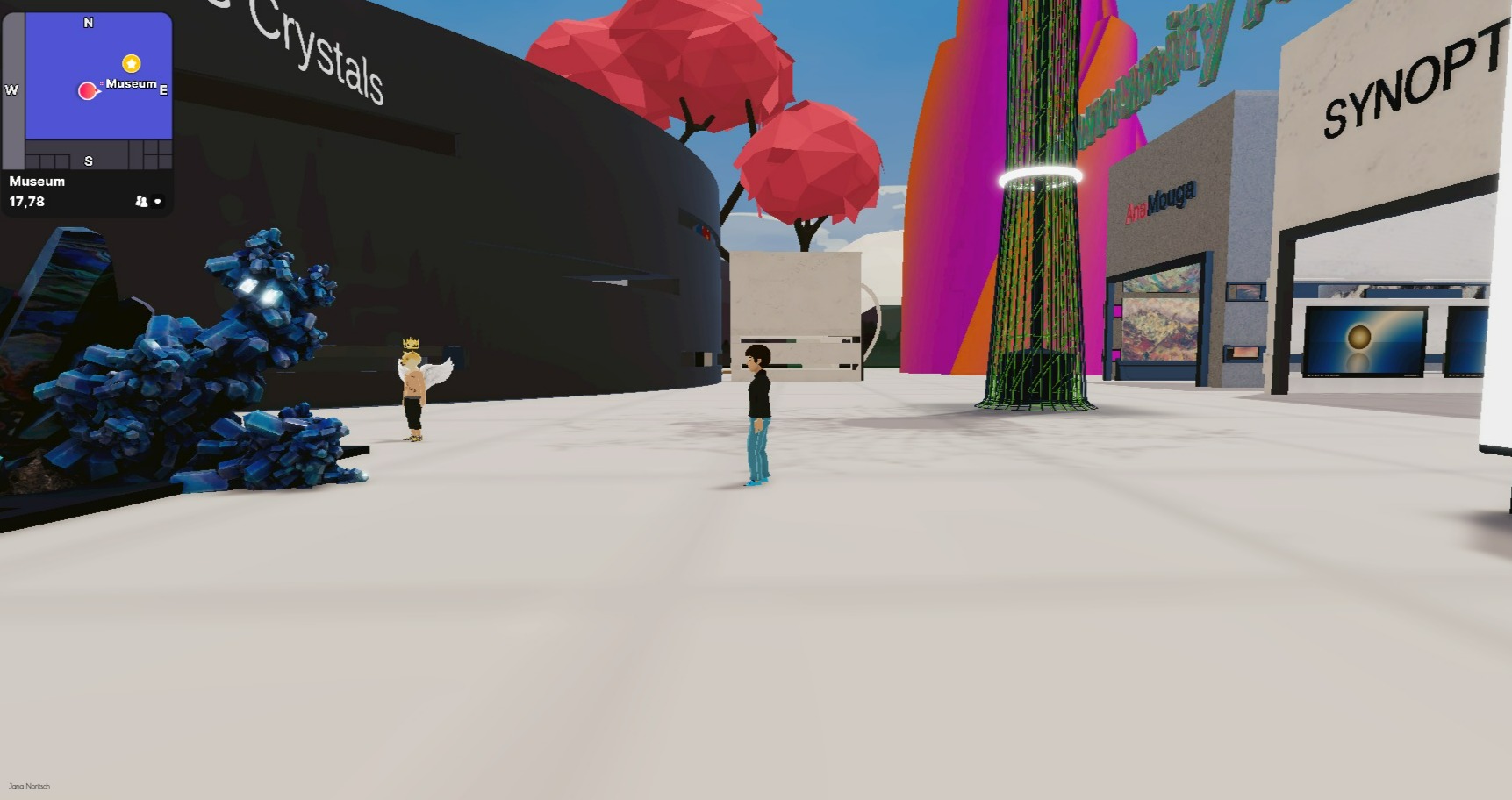 © Museums District in Decentraland