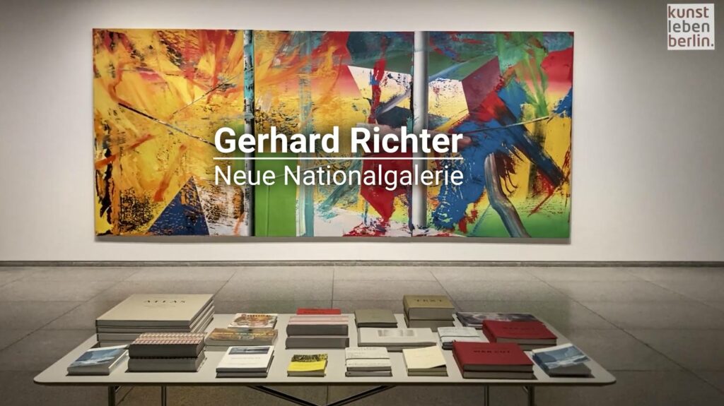 Video Ausstellung Gerhard Richter Künstlerbücher Berlin Neue Nationalgalerie