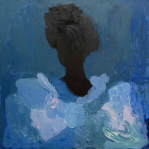 Cristina Canale, O Mensageiro (Der Bote), 2021, Oil on linen, 110 × 100 cm; 43 1/4 × 39 3/8 in