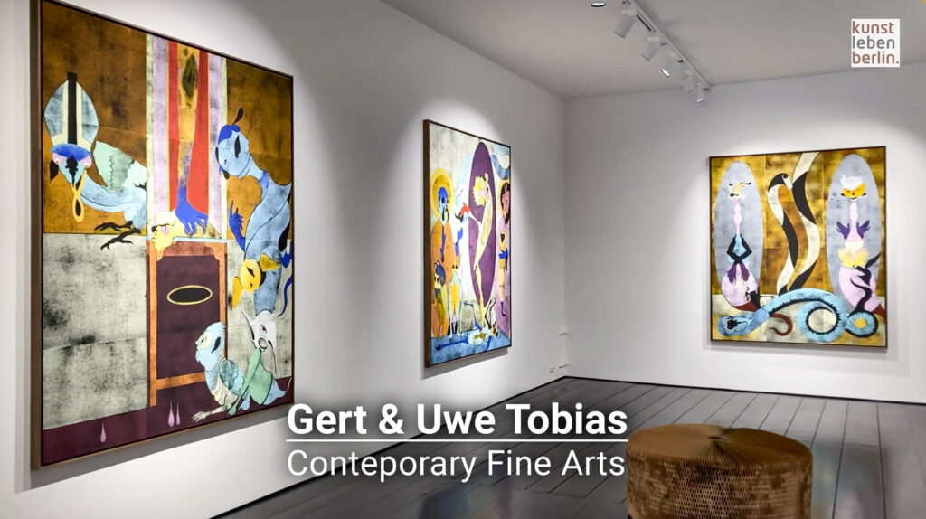 Gert & Uwe Tobias mit Not a Drop left bei Contemporary Fine Arts, Ausstellung, Berlin, Galerie,