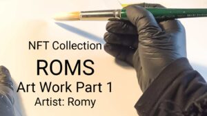NFT Collection ROMS, Artist Romy Campe, Kunstleben Berlin