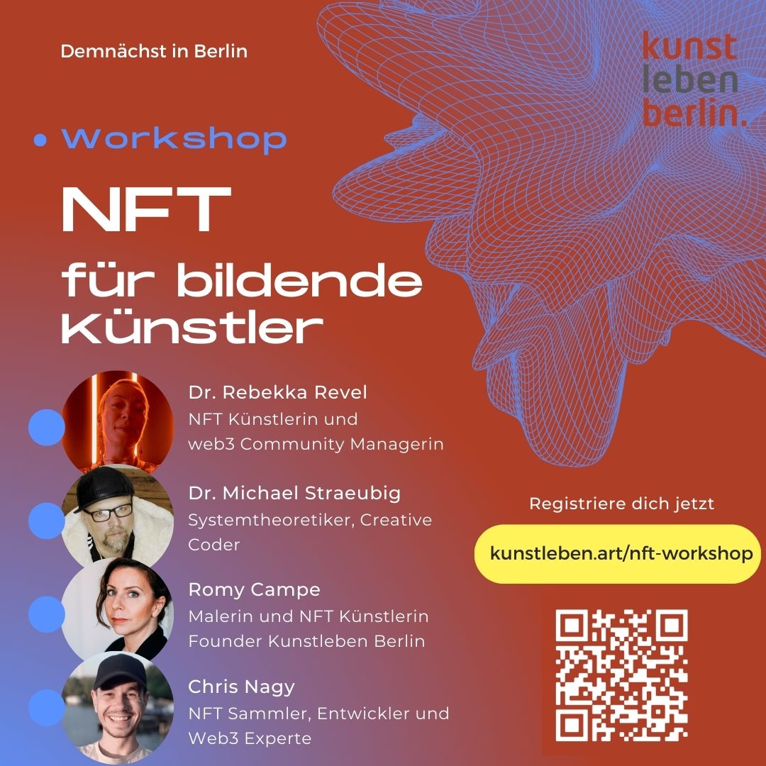 NFT Workshop für bildende Künstler von Kunstleben Berlin