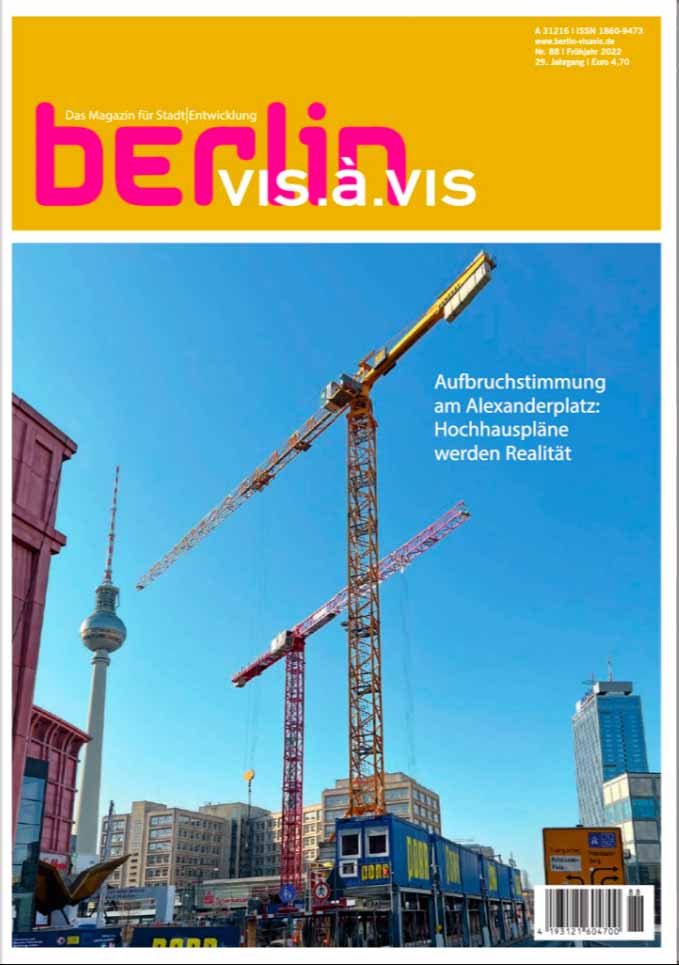 Kunstleben Berlin und Vis-a-Vis Printmagazin 88
